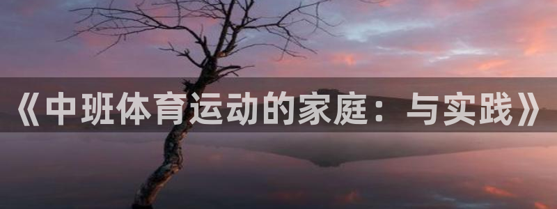 谈球吧体育官网：《中班体育运动的家庭：与实践》